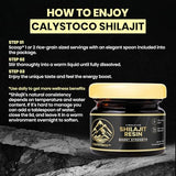 Shilajit Resin 30g - Pure Himalayan Gold Grade with 75% Fulvic Acid & 85+ Trace Minerals