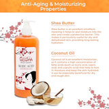Geisha Kojic Acid Skin Brightening Body Wash - 33 oz - Even Out Skin Tone with Coconut Oil & Shea Butter