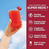 Country Farms Super Reds Antioxidant Superfood Powder, Mixed Berry flavor, 7.1 oz (200g) pouch