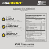 Cellucor C4 Blue Raspberry Pre-Workout Supplement for Energy, Focus & Performance – 30 Servings, 9.5oz (270g)