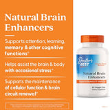 Doctor's Best Natural Brain Enhancers - Cognitive Support (60 Veggie Caps)