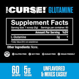 JNX SPORTS The Curse! Glutamine Powder (Unflavored, 60 Servings)