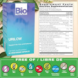 Bio Nutrition Urilow 60 Vegetarian Capsules - Natural Urinary Health Support