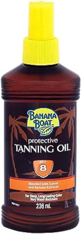 Banana Boat Tanning Lotion SPF 8 - Achieve a Gradual, Sun-Kissed Glow