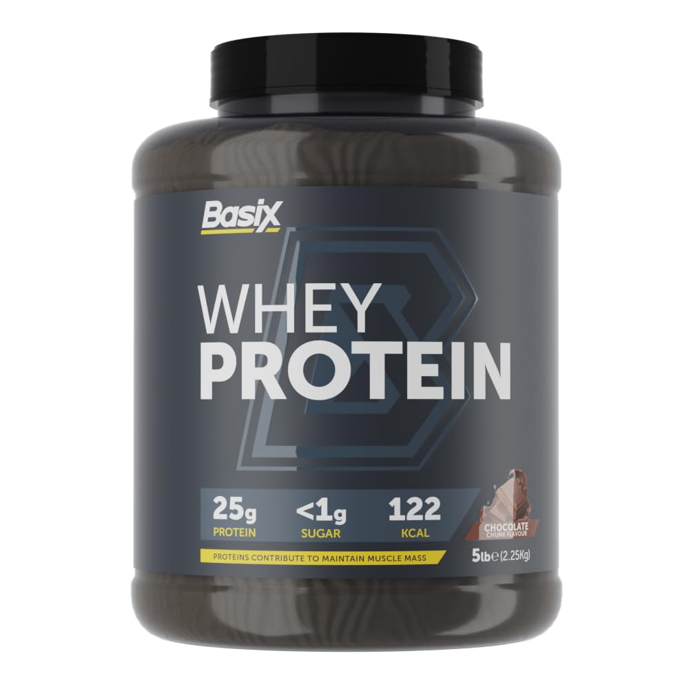 Basix Whey Protein - Chocolate Chunk - 5 Lb