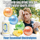 elete CitriLyte Electrolyte Drops | Natural Hydration with Sodium, Magnesium, Potassium | Lemon Flavor | Leg & Muscle Cramp Relief | 8.3 oz