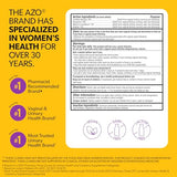 AZO Yeast Plus Dual Relief Homeopathic Medicine (2 Pack, 120 Tablets)