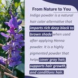 mi nature 100% Organic Indigo Hair Powder - Natural Colorant