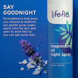Life-flo Magnesium Oil Night Spray - 8 fl oz (237ml) - Deep Relaxation & Muscle Relief