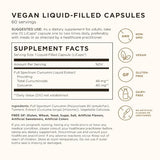 Solgar Full Spectrum Curcumin Liquid Extract Supplement - 60 Softgels