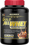ALLMAX GOLD ALLWHEY Premium Whey Protein, Chocolate, 5 lbs - High-quality protein powder for muscle building and recovery.