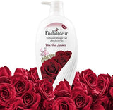 Enchanteur Rose Oud Amour Shower Gel (550ml) - Luxurious Floral Shower Experience