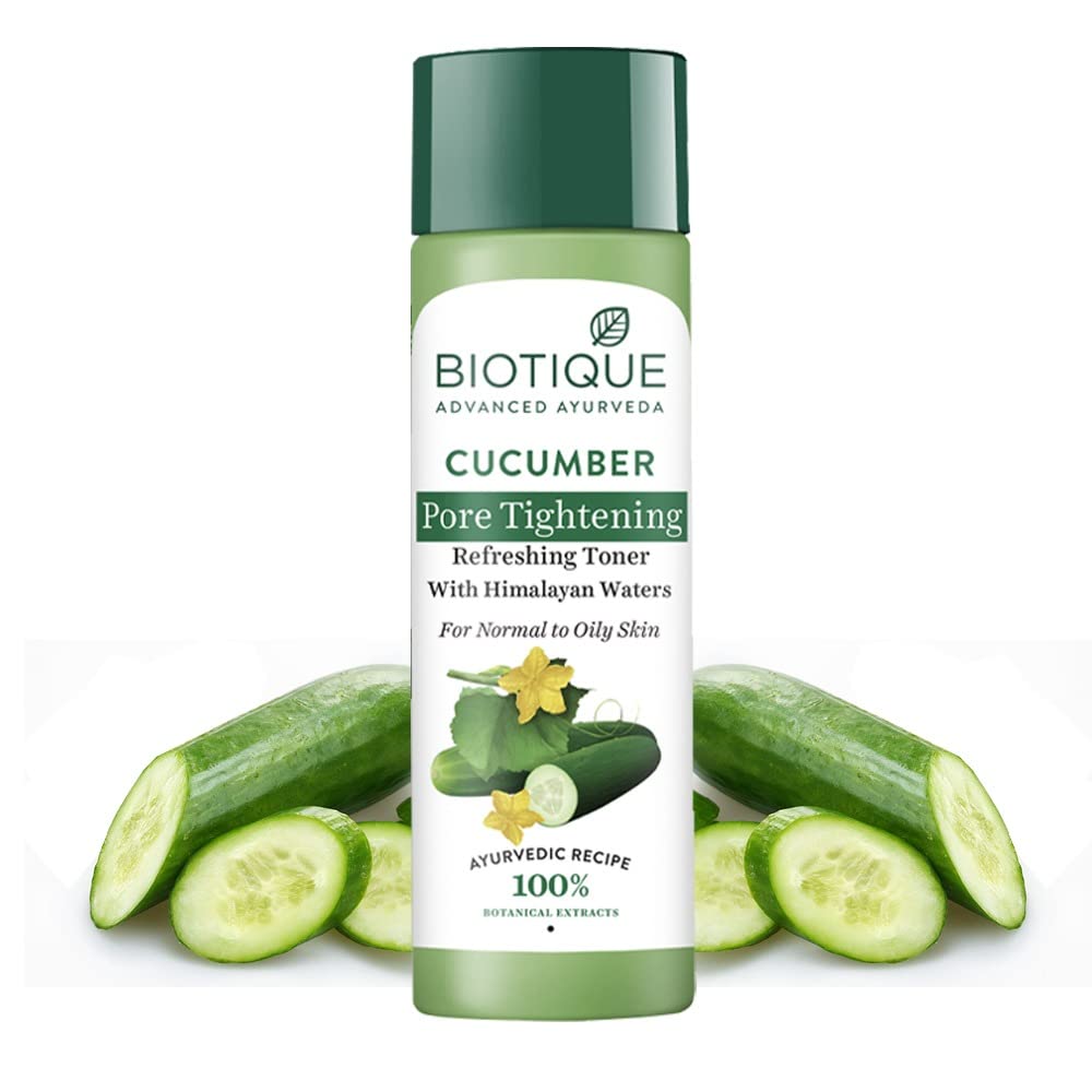 Biotique Bio Cucumber Pore Tightening Toner with Himalayan Waters - 120 ML