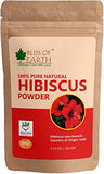 Bliss of Earth 100% Pure Natural Hibiscus Powder (100g) for Hair Growth & Anti-Aging Skin