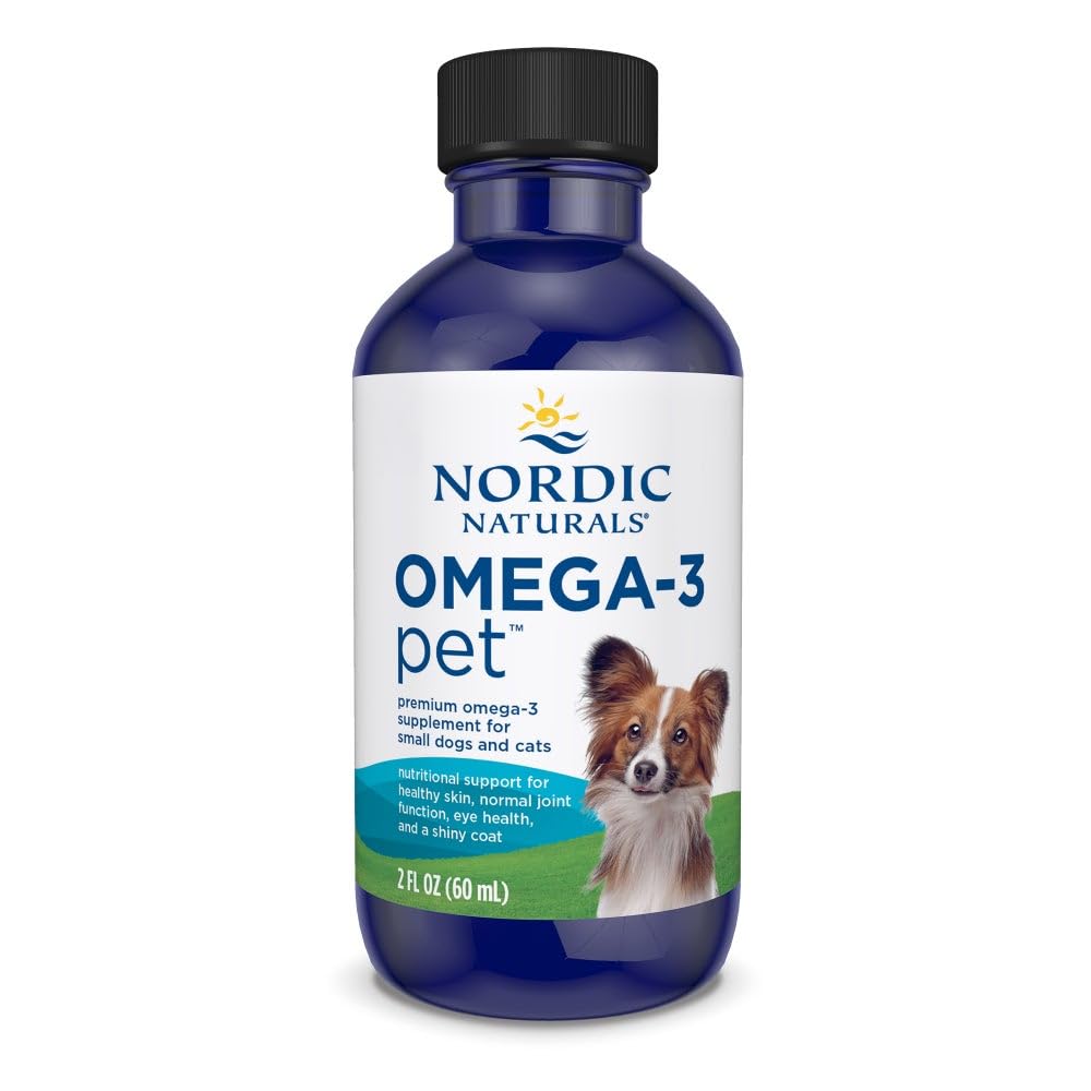 Nordic Naturals Omega-3 Pet Supplement for Cats & Small Breed Dogs - 2 fl oz (60 ml)