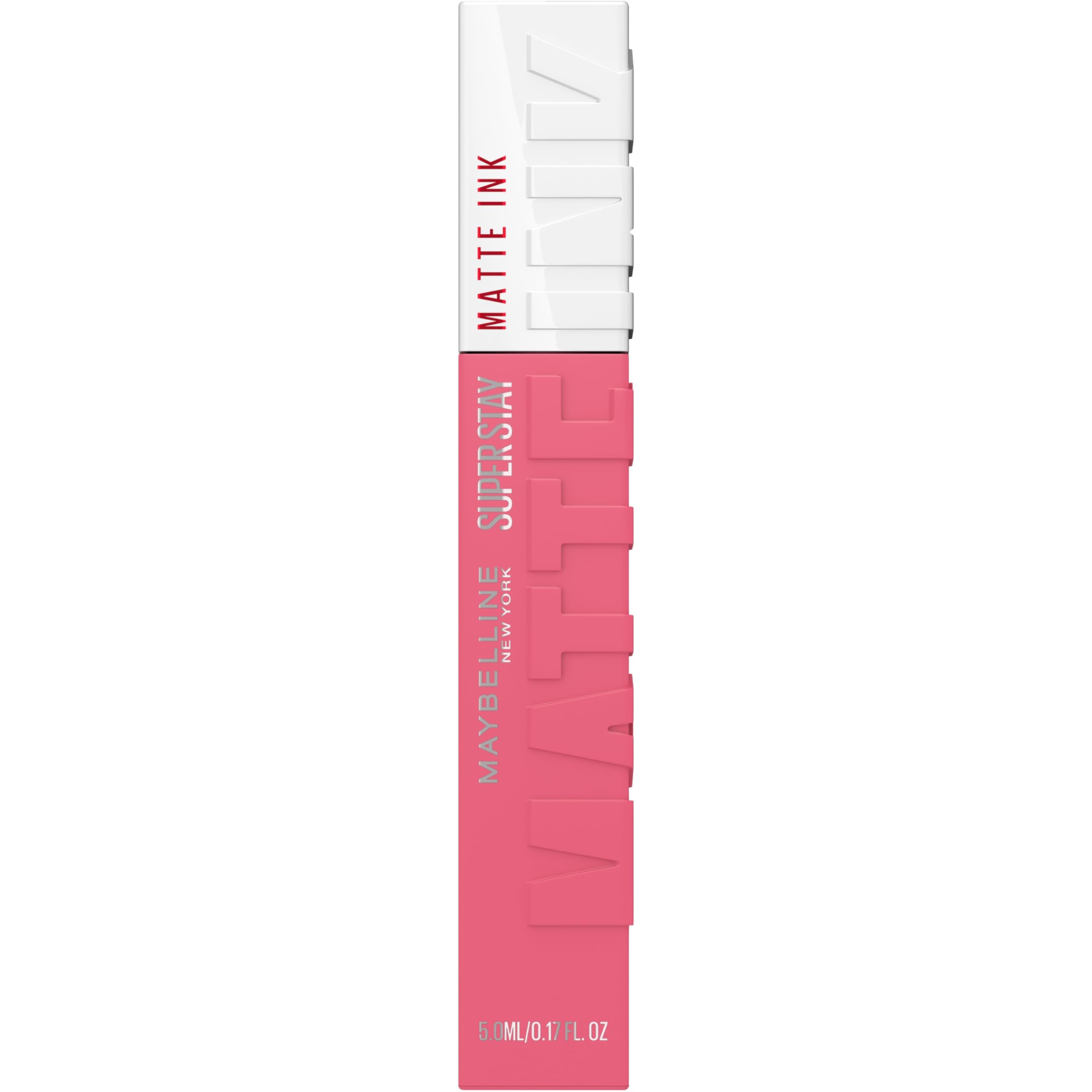 Maybelline Super Stay Matte Ink Pink Lipstick - 125 Inspirer, Long-Lasting Matte Finish