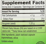 Natures Way Fenugreek Seed 180 Ct