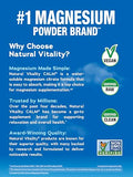 Natural Vitality Original Calm Magnesium Drink Mix - Citrate Supplement Powder 8 oz