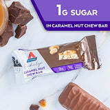 Atkins Endulge Caramel Nut Chew Bar - Low Sugar, High Protein Snack - 5 Bars (1.2 oz Each)