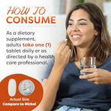 Best Naturals MSM 1500mg - Joint, Skin & Hair Health - 180 Tablets