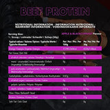 NXT Nutrition عزل بروتين اللحم البقري: مسحوق استشفاء العضلات صديق للكيتو والباليو (١,٨ كجم)
