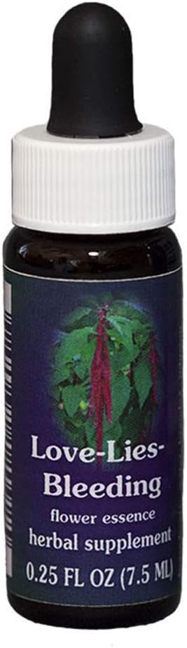 Flower Essence Services Love-Lies-Bleeding Essence - 0.25 oz