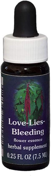 Flower Essence Services Love-Lies-Bleeding Essence - 0.25 oz