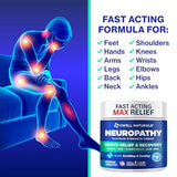 OWELL NATURALS Neuropathy Nerve Relief Cream - Extra Strength for Foot, Hands, Legs