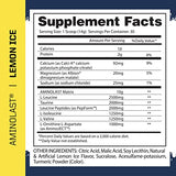 Gaspari Nutrition Aminolast Recovery & Endurance BCAA Superfuel Lemon Ice 14.8 oz (420 g) - BCAA Recovery Formula