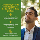 Natural Factors Lactase Enzyme 9000 FCC ALU 60 Capsules - Dairy Digestive Support for Lactose Intolerance