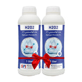SPI 6% Hydrogen Peroxide Twin Pack - 2L for Cleaning and Disinfection of Surfaces and First Aid