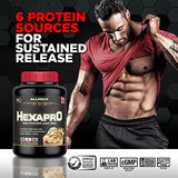 ALLMAX Hexapro Lean Protein Meal in Chocolate Peanut Butter flavor, 5 lbs, high-protein meal replacement for fitness and weight management