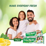 Dabur Herbal Intense Fresh Gel Toothpaste with Mint & Lemon (150g + Toothbrush)