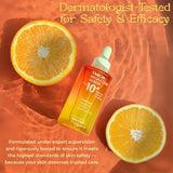 Farm Skin Vitamin C Serum with Niacinamide & Tangerine - 70ml | Dark Spot Corrector, Brightening & Hydrating Korean Skincare