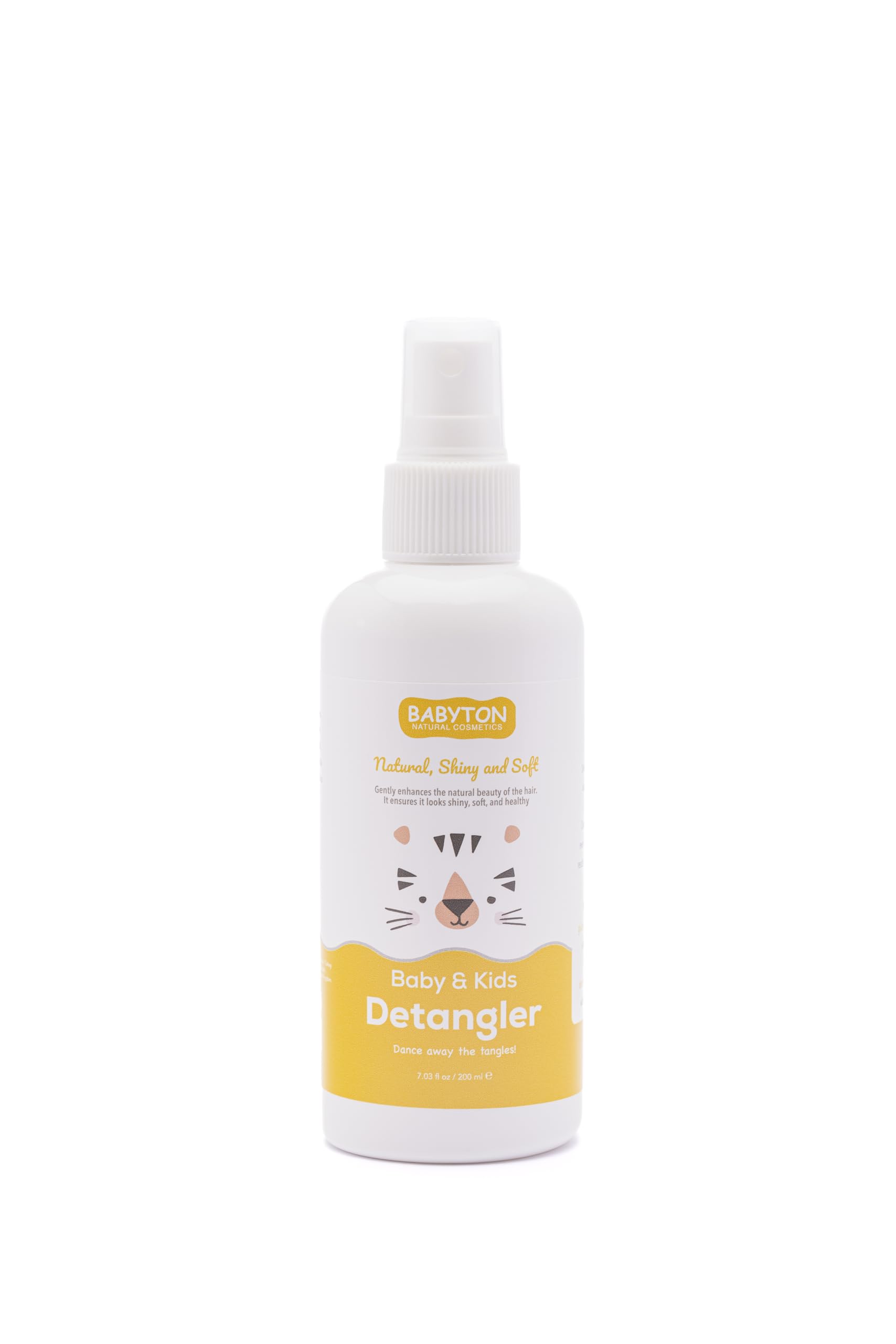 Babyton Natural Detangler Spray for Kids Hair, 200ml