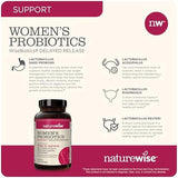 NatureWise, Womens Probiotics, WiseBiotics Delayed Release, 60 Capsules