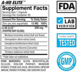 BPI Sports A-HD Elite – Men’s Powerful Testosterone Booster – Natural Stamina, Strength, Sexual Support – Increases Metabolism – Fat Burning – Strength – Muscle – 30 Servings – 500mg