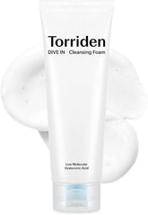 Torriden Dive In Low Molecular Hyaluronic Acid Cleansing Foam 5 Oz K Beauty