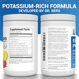 Dr. Berg Zero Sugar Hydration Keto Electrolyte Powder - Raspberry & Lemon Flavor - 100 Servings