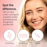 Grace & Stella Award-Winning Pore Strip - Hydrocolloid Acne Patches for Face, Invisible, 36 Count