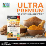 Turmeric Curcumin 1500mg with Black Pepper - 95% Curcuminoids - 45 Capsules