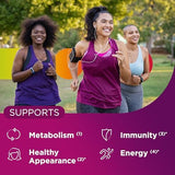 Centrum Women Multigummies Vitamins - Assorted natural fruit flavors, 170 gummies for daily wellness support