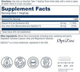 Solaray OptiZinc 30mg - 60 Vegetarian Capsules for Immune Support
