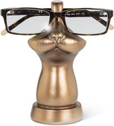 Abbott Collection Cat Face Eyeglass Holder - Bronze