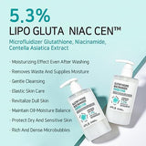 APLB Glutathione Niacinamide Body Wash | LIPO GLUTA NIAC CEN™ 5.3% | Korean Skincare for Brightening & Hydration | 10.14 FL.OZ