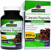 Nature's Answer Cascara Sagrada - 850mg, 90 Vegetarian Capsules