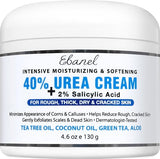 Ebanel Urea Cream 40% with Salicylic Acid 2% for Dry, Cracked Skin