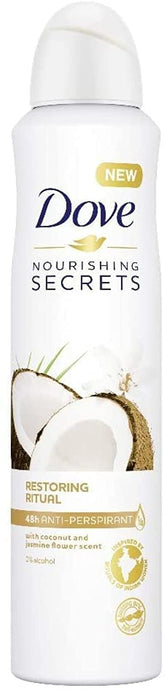 Dove Nourishing Secrets Coconut & Jasmine Flower Anti-perspirant Aerosol - 250 ml