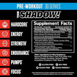 JNX Sports The Shadow Pre-Workout: Unleash Your Inner Powerhouse