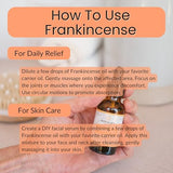 Vitality Extracts Frankincense Essential Oil - 10ml Pure Aromatherapy Grade for Skin Care & Natural Calm